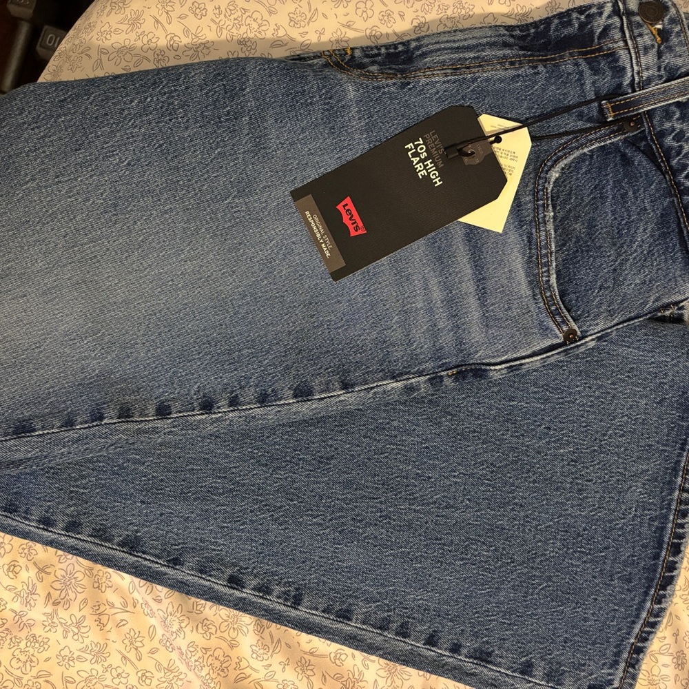 Levi's Women’s 70’s Flare Blue Jeans, Size 30